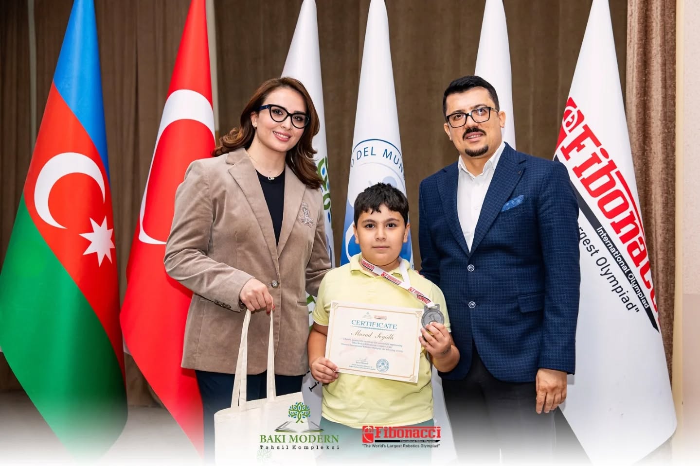 Baku Modern Students Celebrated for Success at International Olympiad