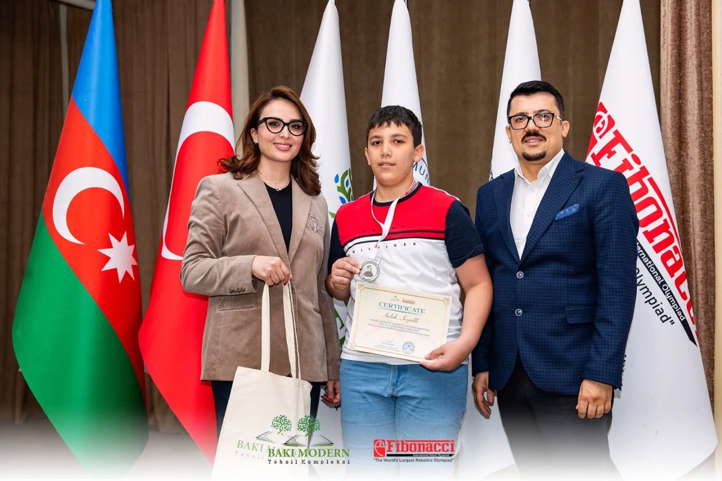 Baku Modern Students Celebrated for Success at International Olympiad
