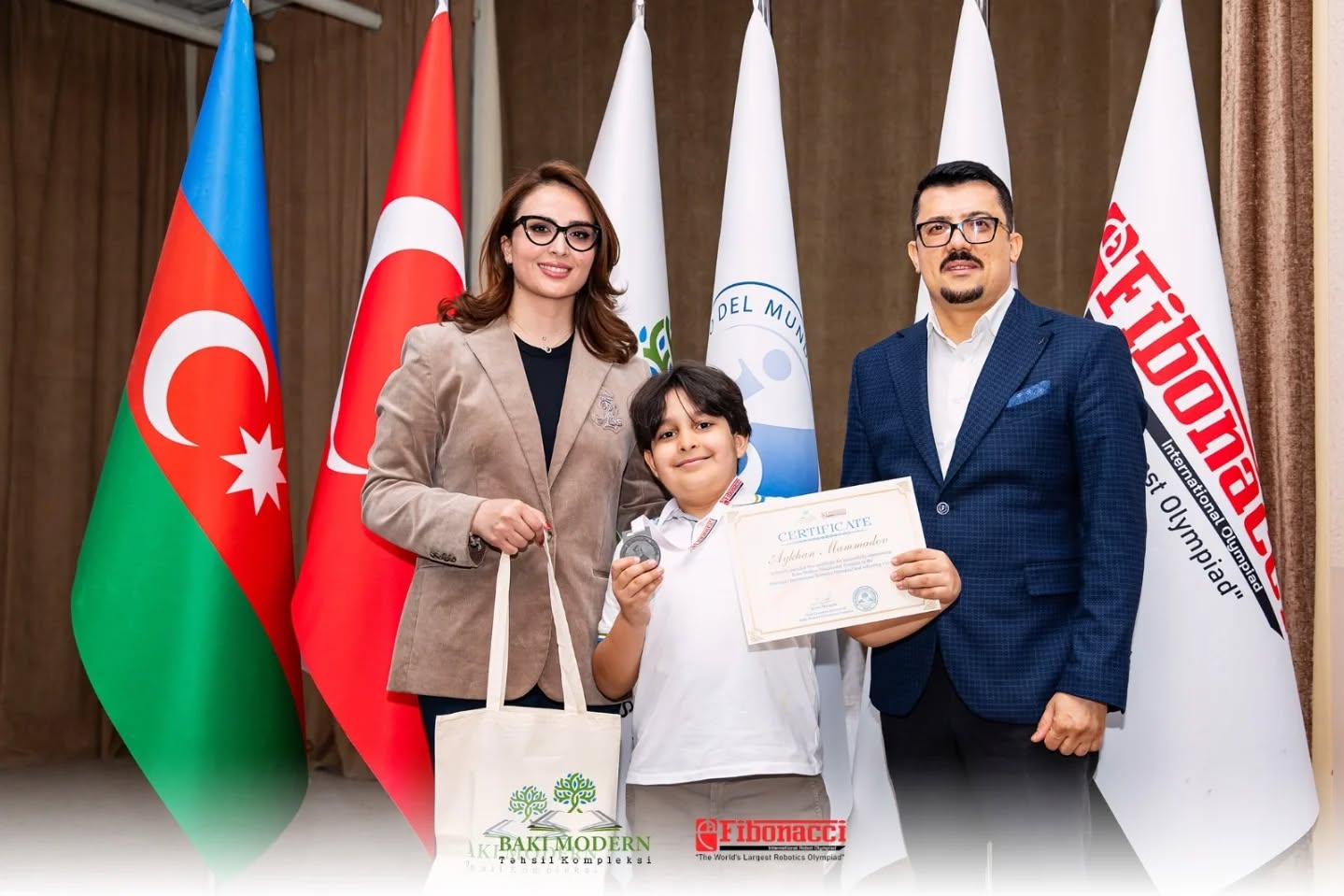 Baku Modern Students Celebrated for Success at International Olympiad
