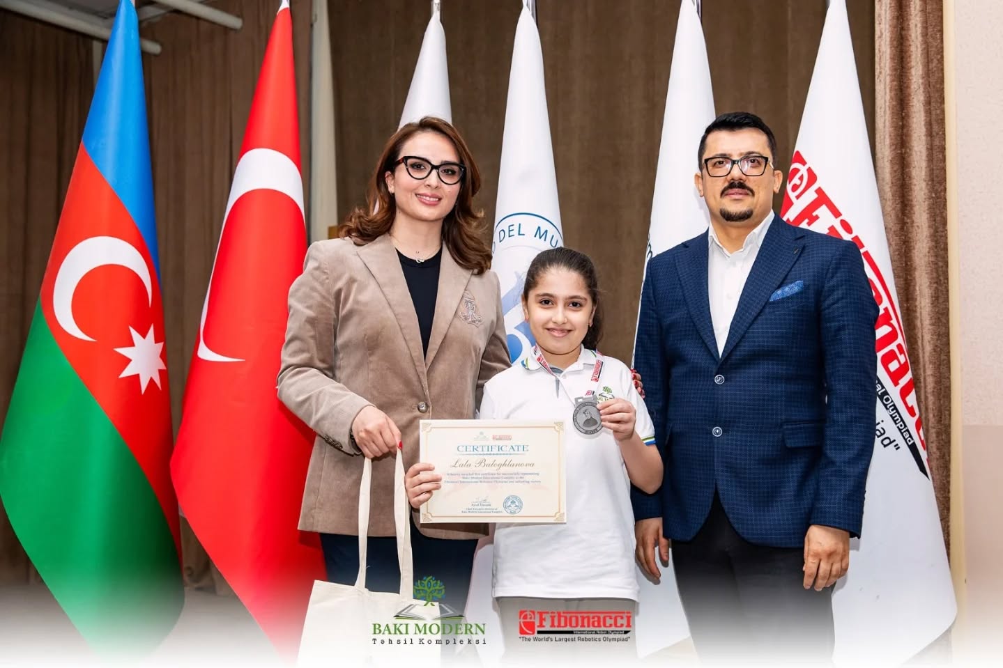 Baku Modern Students Celebrated for Success at International Olympiad