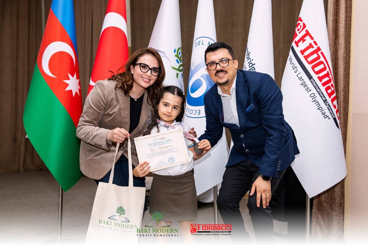 Baku Modern Students Celebrated for Success at International Olympiad