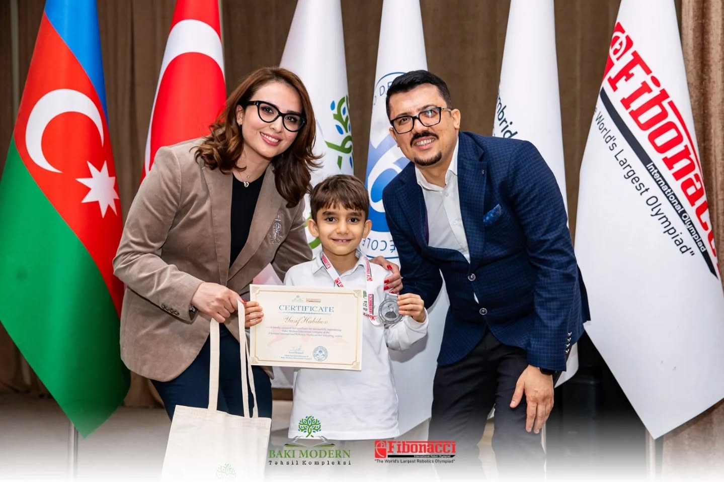 Baku Modern Students Celebrated for Success at International Olympiad