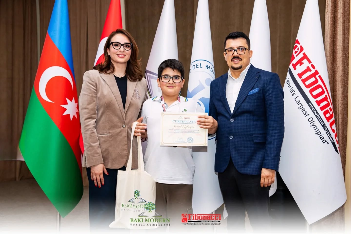 Baku Modern Students Celebrated for Success at International Olympiad