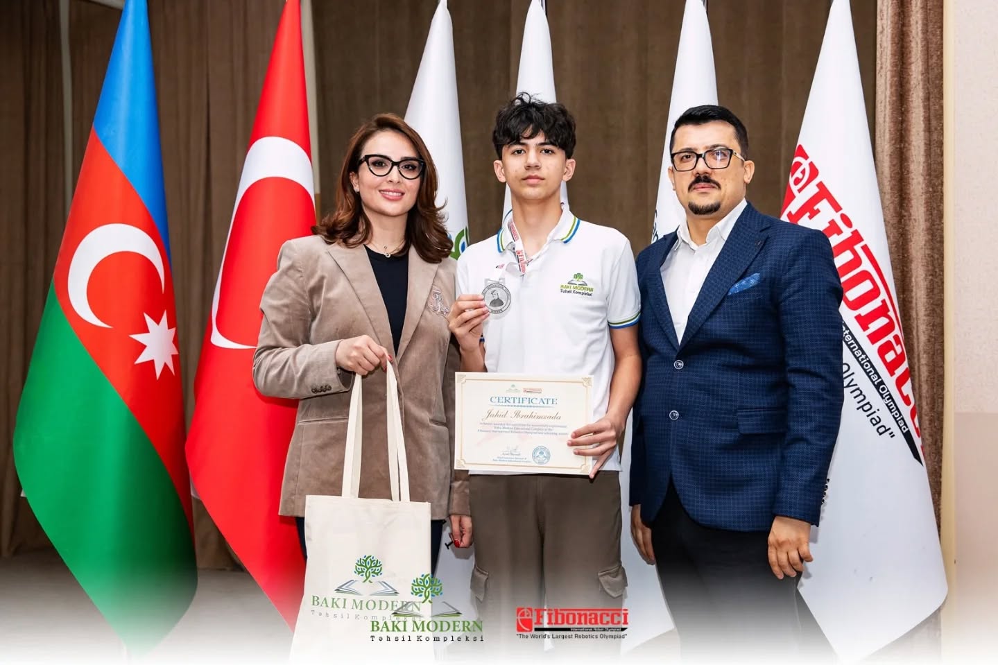 Baku Modern Students Celebrated for Success at International Olympiad