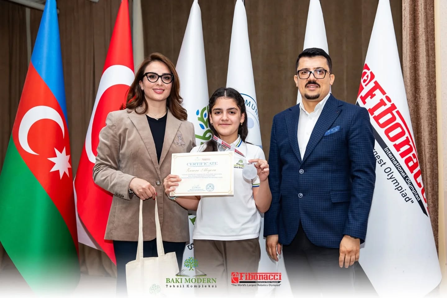Baku Modern Students Celebrated for Success at International Olympiad