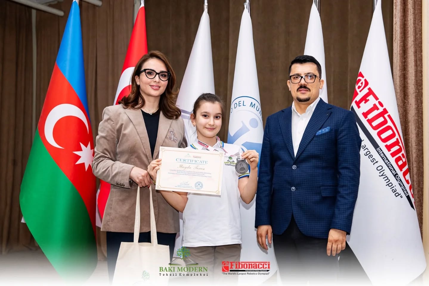 Baku Modern Students Celebrated for Success at International Olympiad