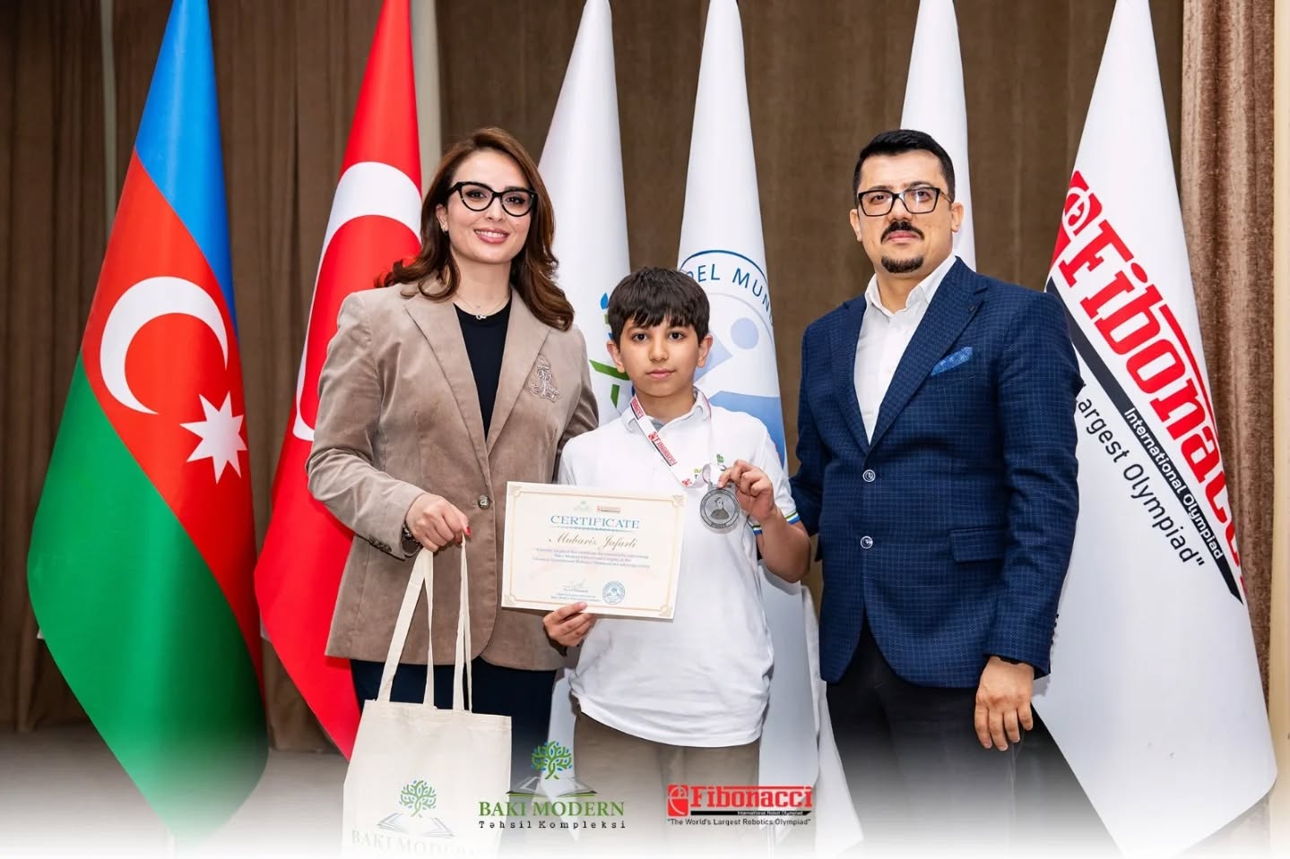 Baku Modern Students Celebrated for Success at International Olympiad