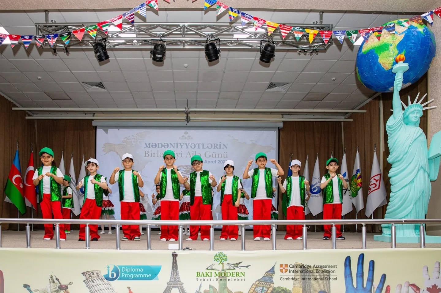 Family Day Celebrates Cultural Diversity at Baku Modern Education Complex