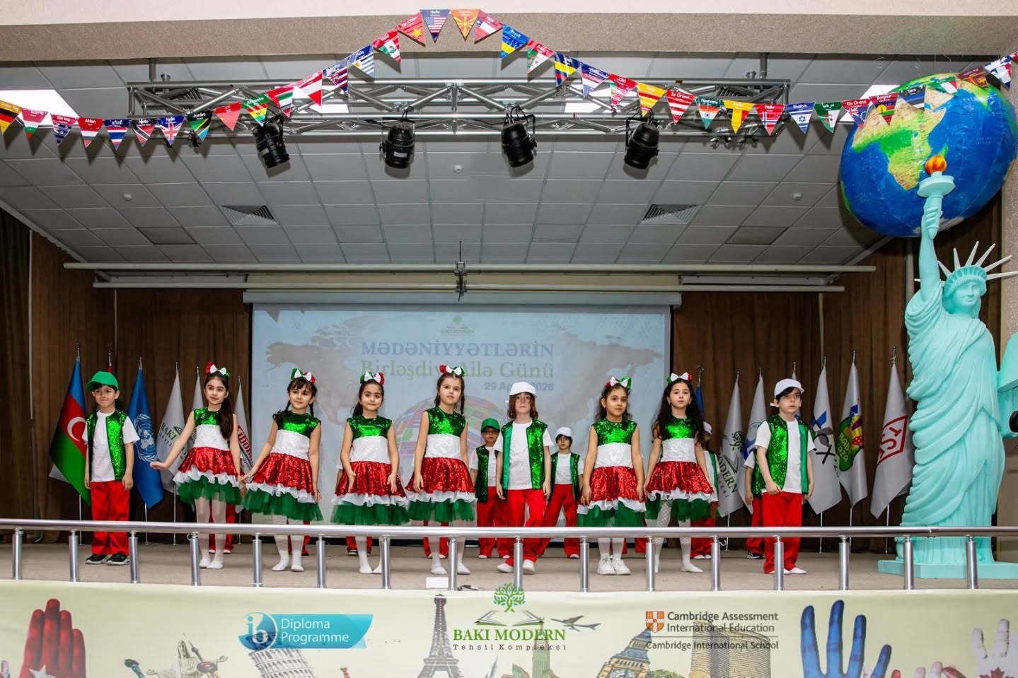 Family Day Celebrates Cultural Diversity at Baku Modern Education Complex