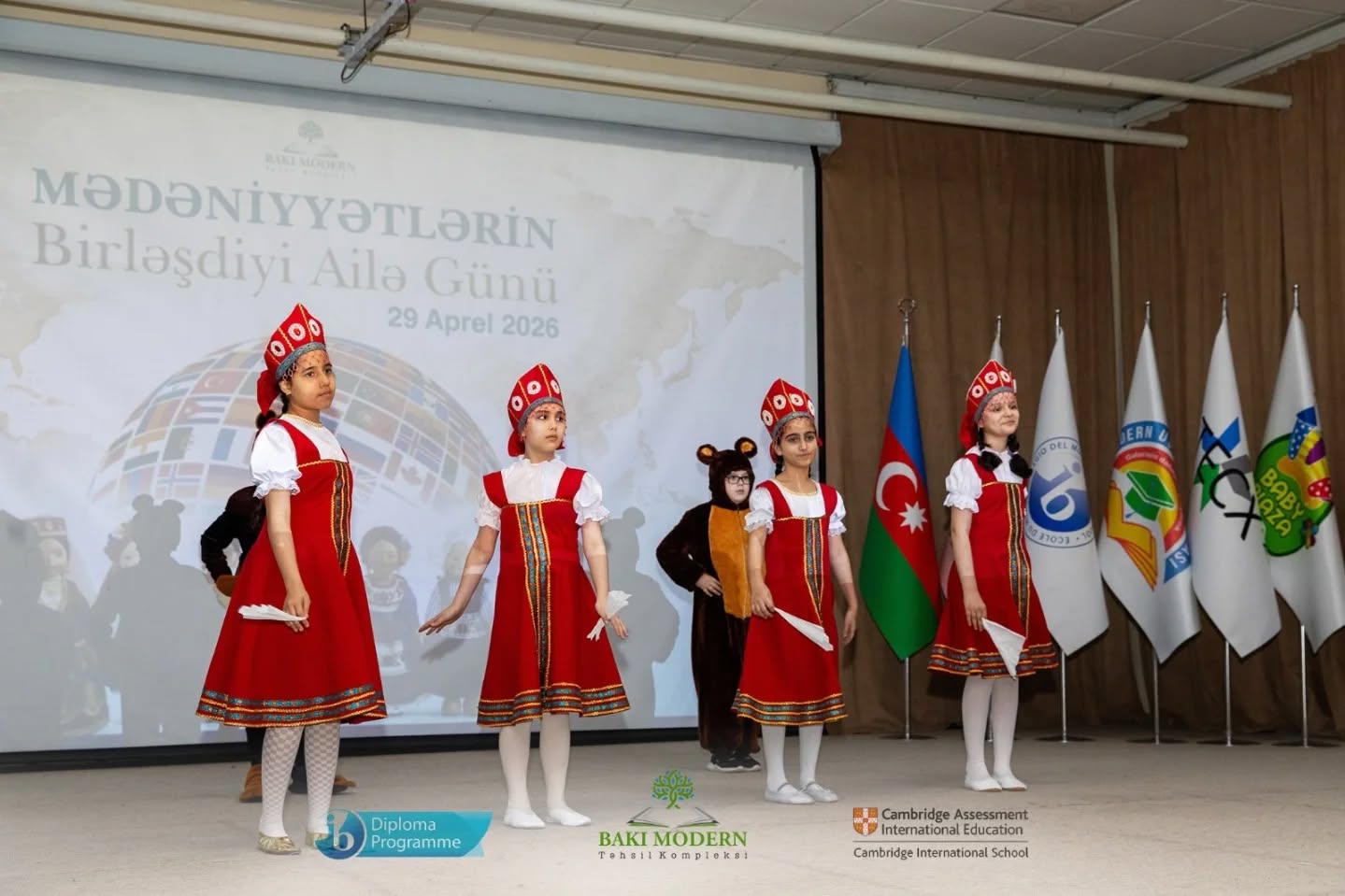 Family Day Celebrates Cultural Diversity at Baku Modern Education Complex