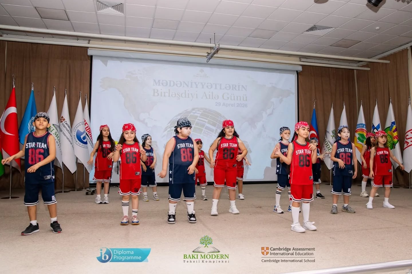Family Day Celebrates Cultural Diversity at Baku Modern Education Complex