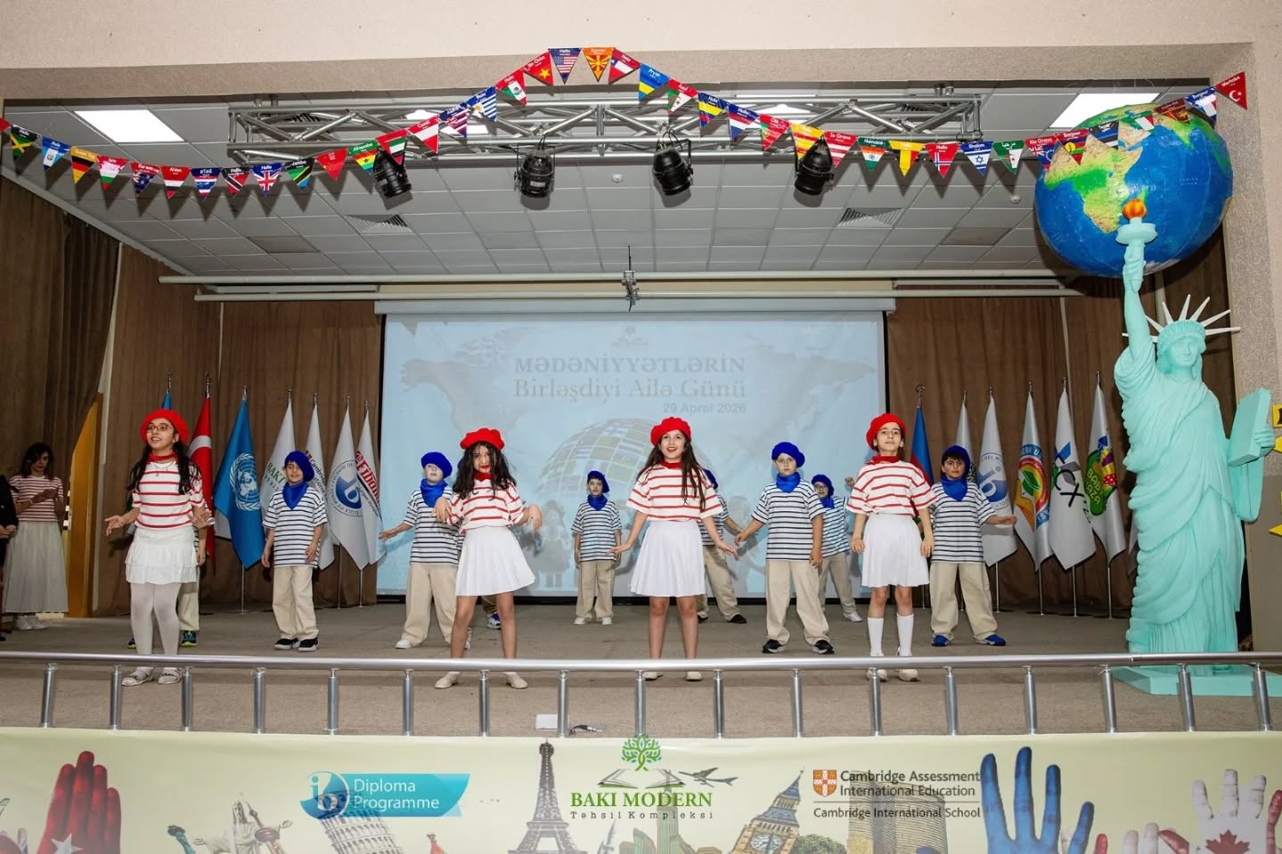 Family Day Celebrates Cultural Diversity at Baku Modern Education Complex