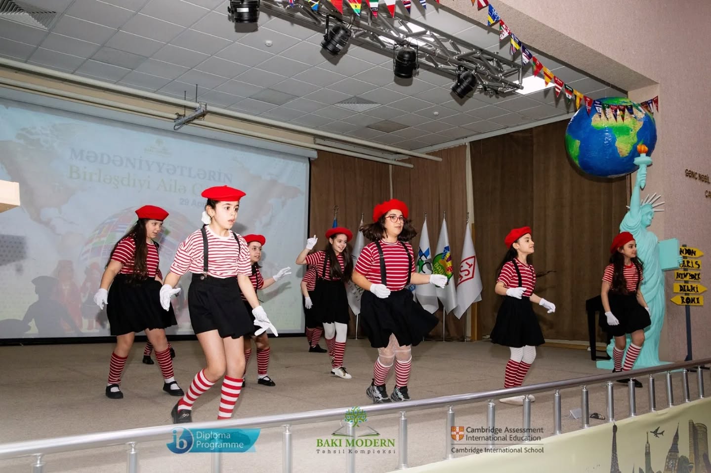 Family Day Celebrates Cultural Diversity at Baku Modern Education Complex