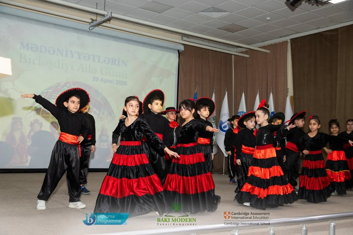 Family Day Celebrates Cultural Diversity at Baku Modern Education Complex