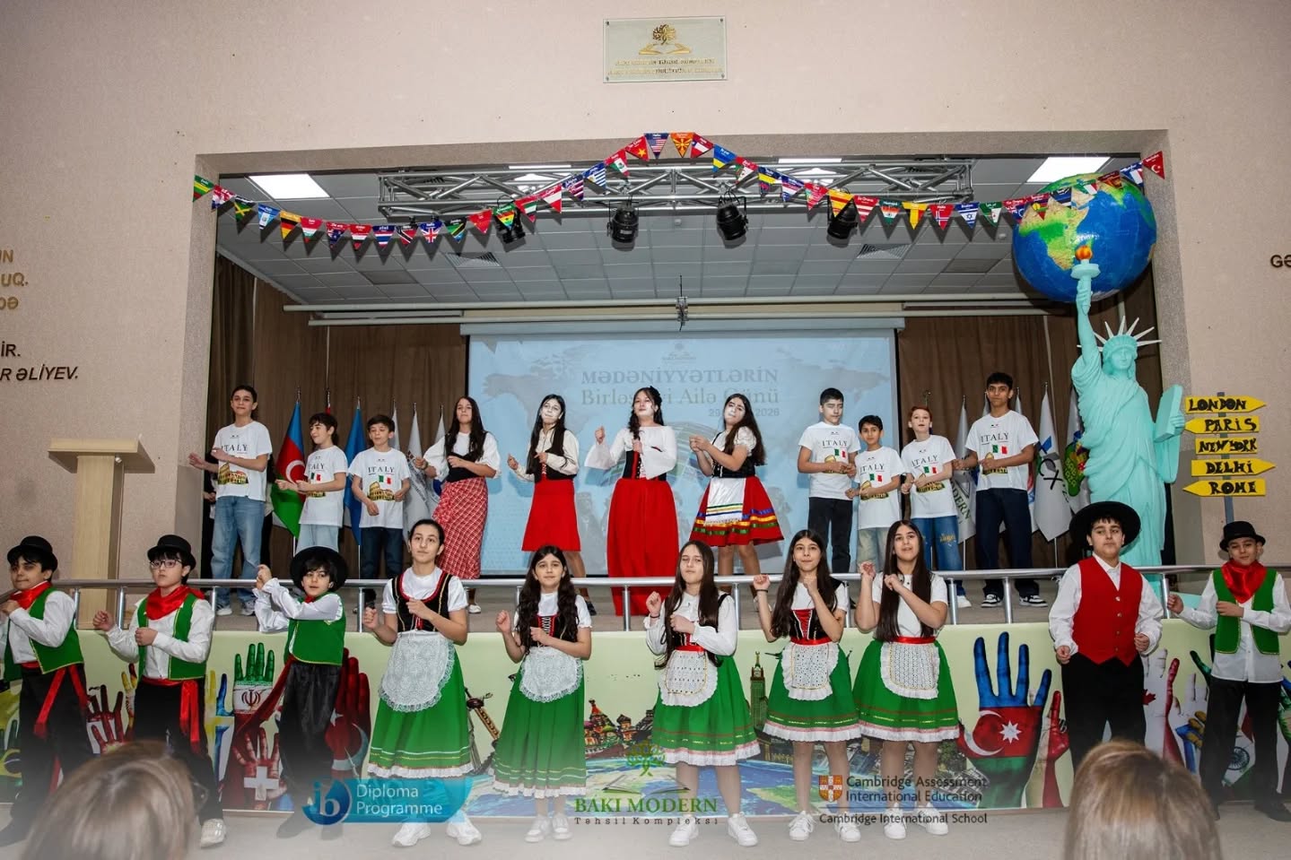 Family Day Celebrates Cultural Diversity at Baku Modern Education Complex