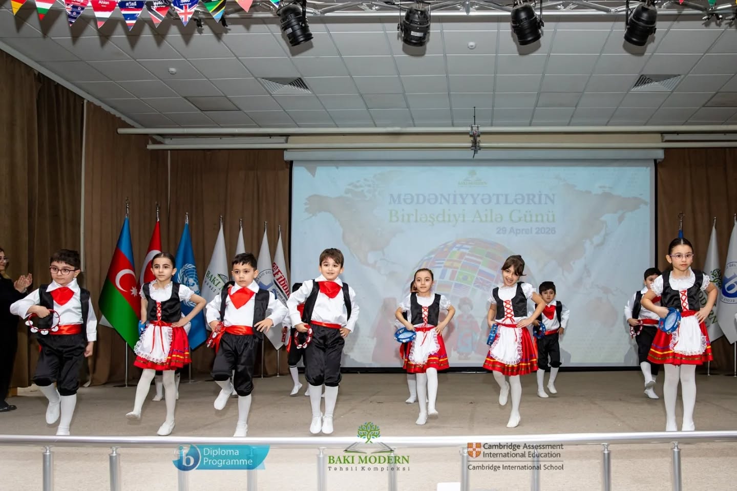 Family Day Celebrates Cultural Diversity at Baku Modern Education Complex