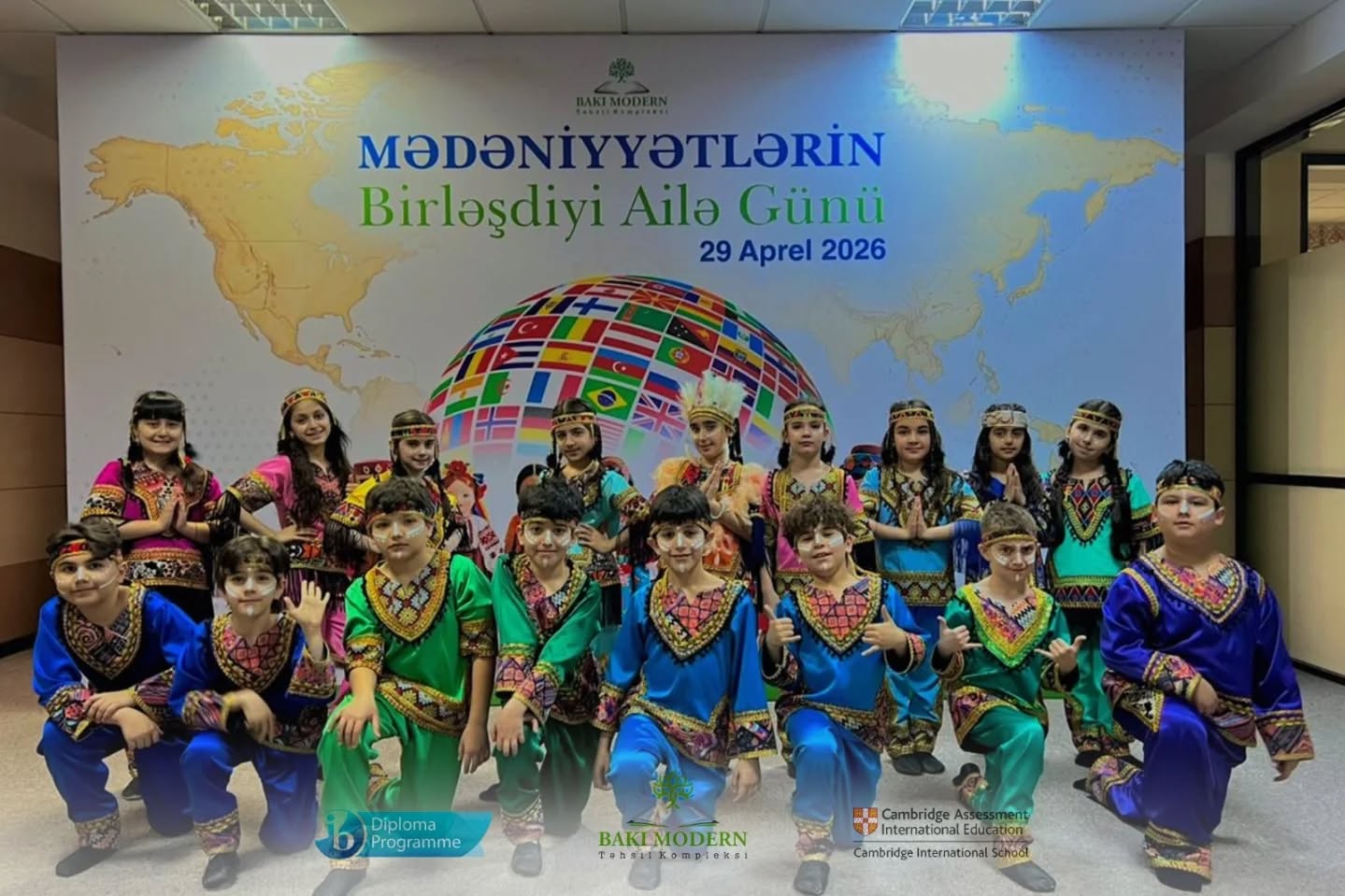 Şagirdlər Ailə Günündə Mədəni Müxtəlifliyi Təqdim Ediblər