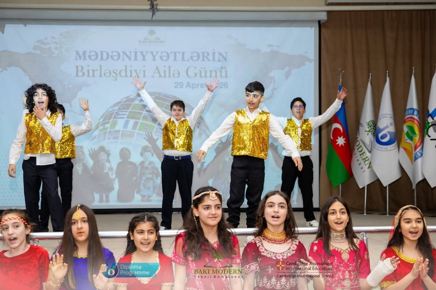 Şagirdlər Ailə Günündə Mədəni Müxtəlifliyi Təqdim Ediblər
