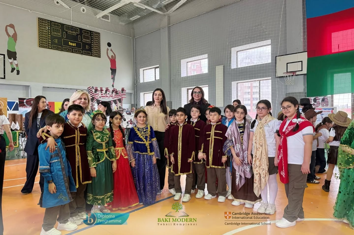 Family Day Celebrates Cultural Diversity at Baku Modern Education Complex