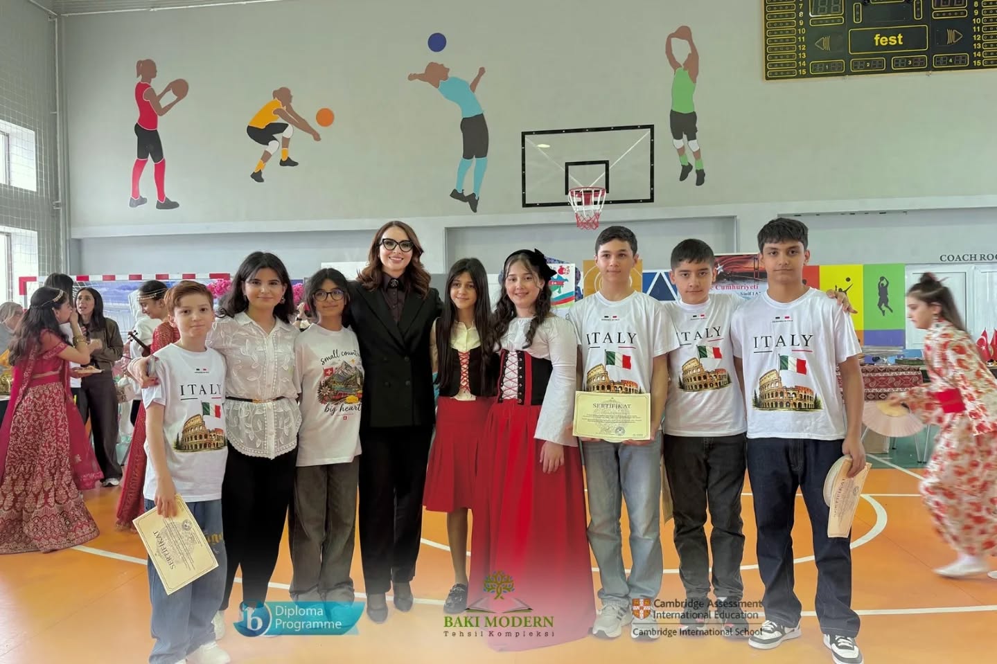 Family Day Celebrates Cultural Diversity at Baku Modern Education Complex
