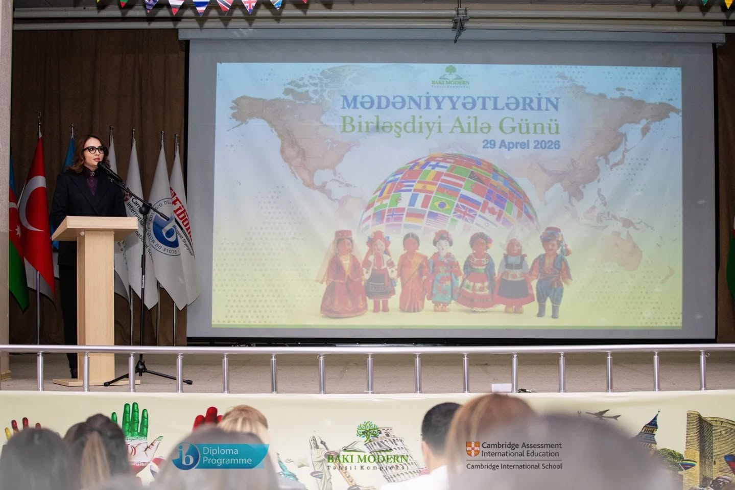Family Day Celebrated Cultural Diversity at Baku Modern Education Complex