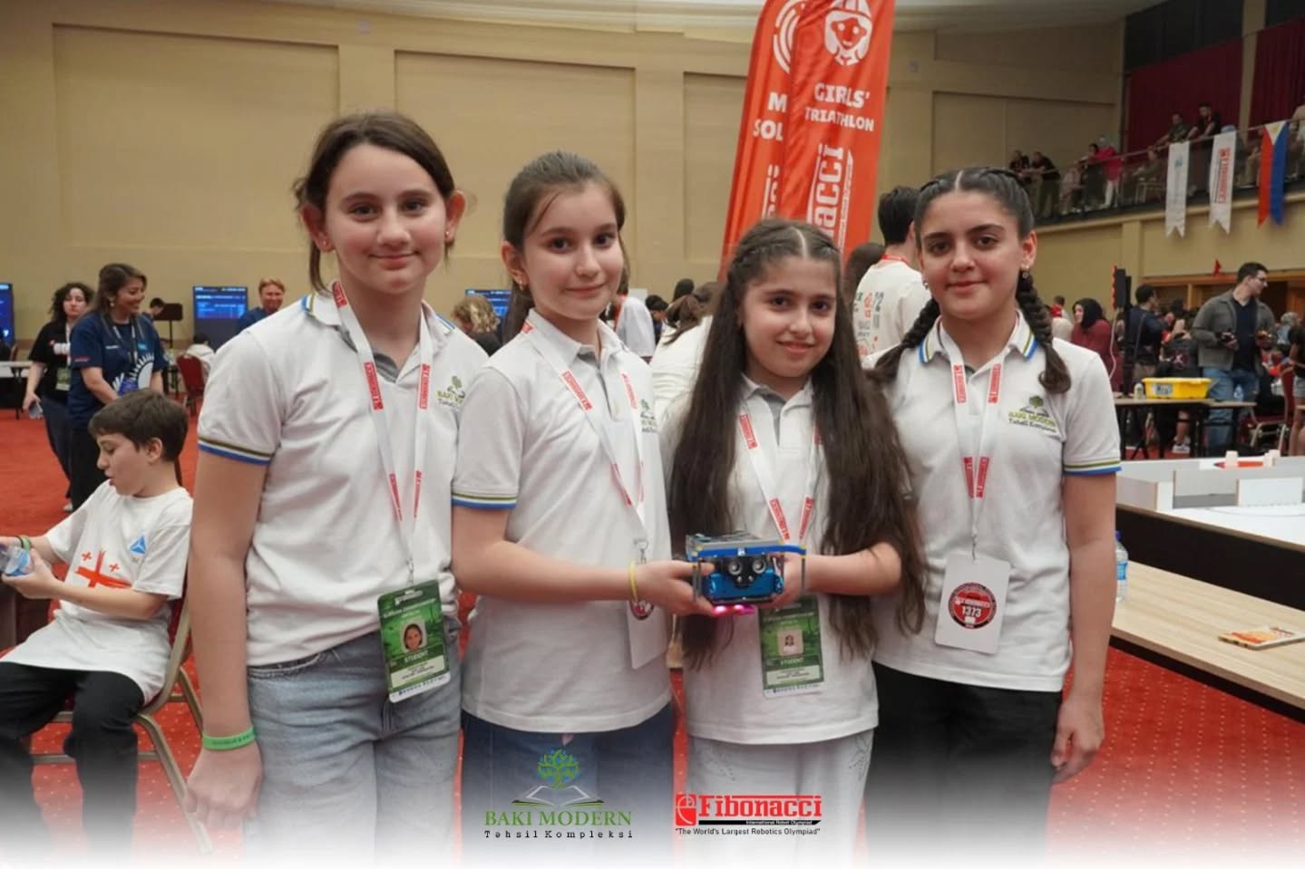 Baku Modern Students Achieve Success at International Robotics Olympiad