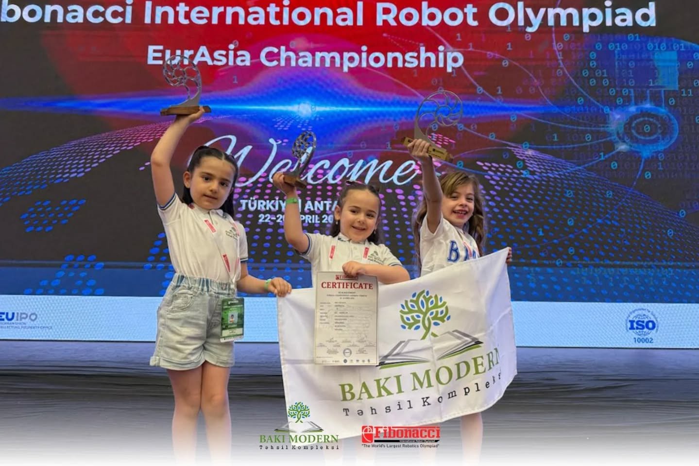 Baku Modern Students Achieve Success at International Robotics Olympiad