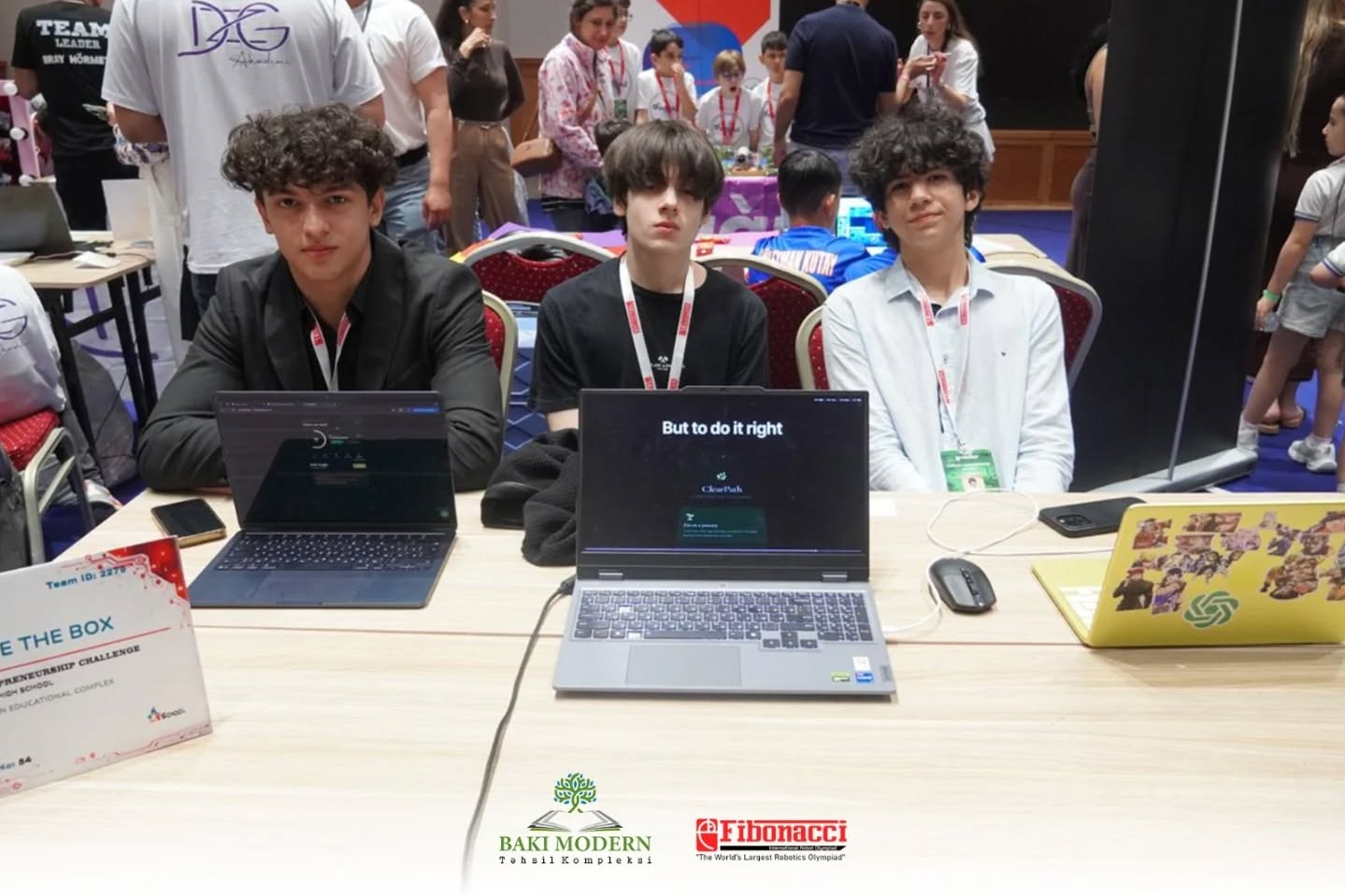 Baku Modern Students Achieve Success at International Robotics Olympiad