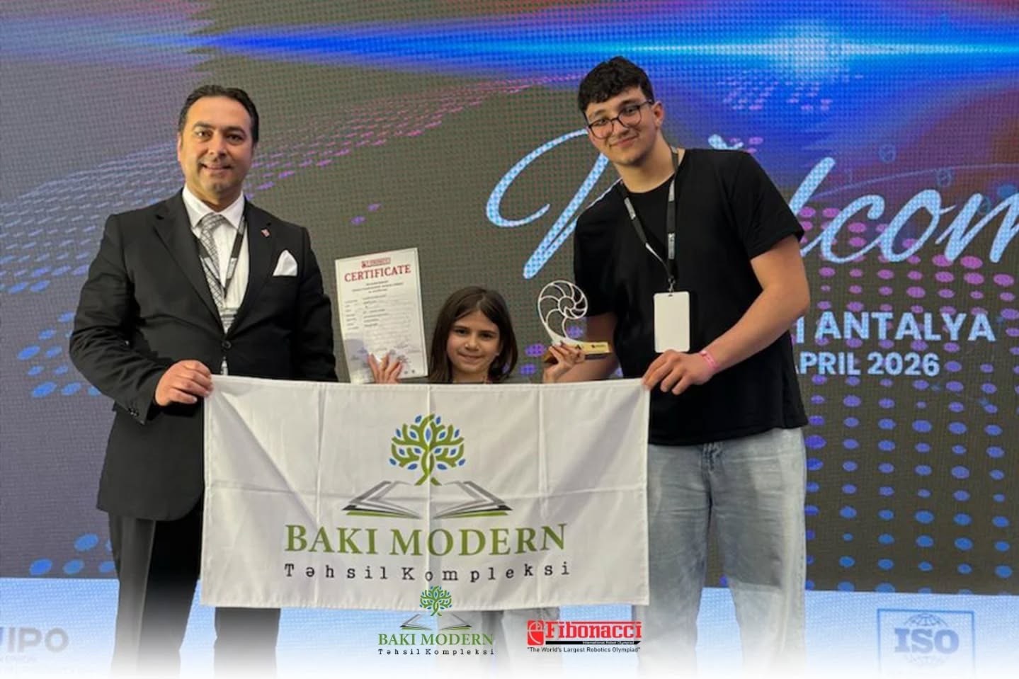 Baku Modern Students Achieve Success at International Robotics Olympiad