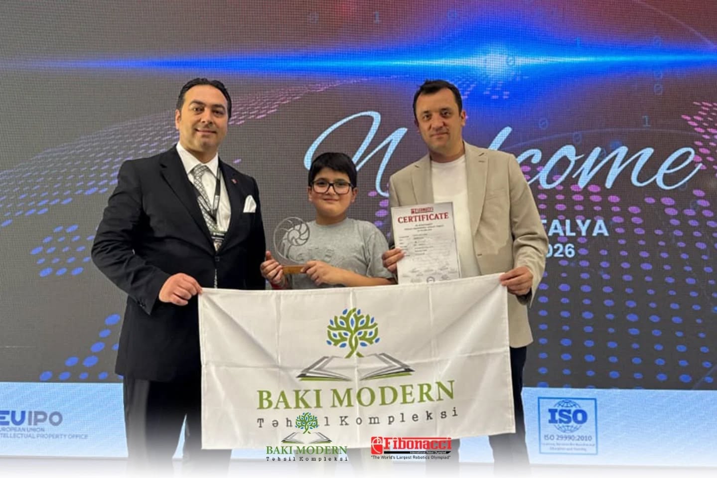 Baku Modern Students Achieve Success at International Robotics Olympiad
