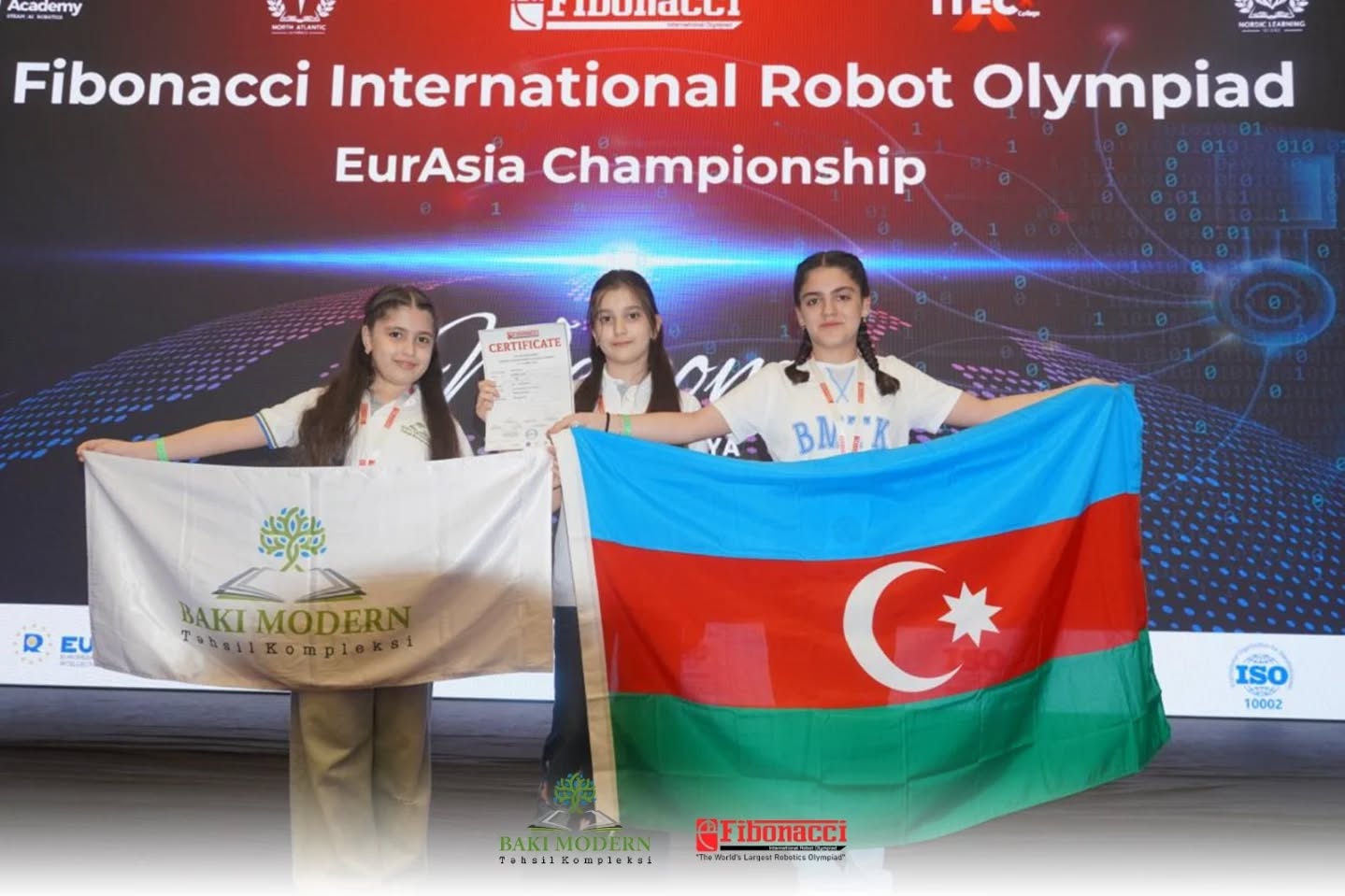 Baku Modern Students Achieve Success at International Robotics Olympiad