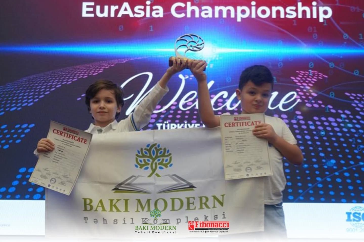 Baku Modern Students Achieve Success at International Robotics Olympiad