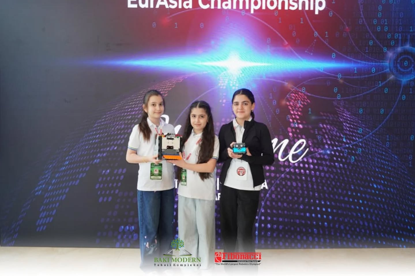 Baku Modern Students Achieve Success at International Robotics Olympiad