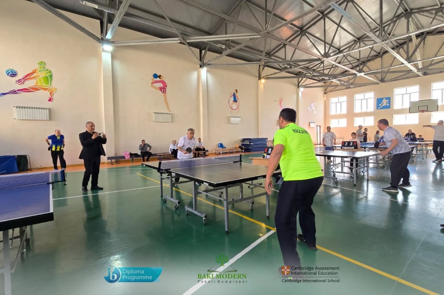 Bakı Modern Təhsil Kompleksinin müəllimi tennis üzrə Bakı çempionatında II yer tutub