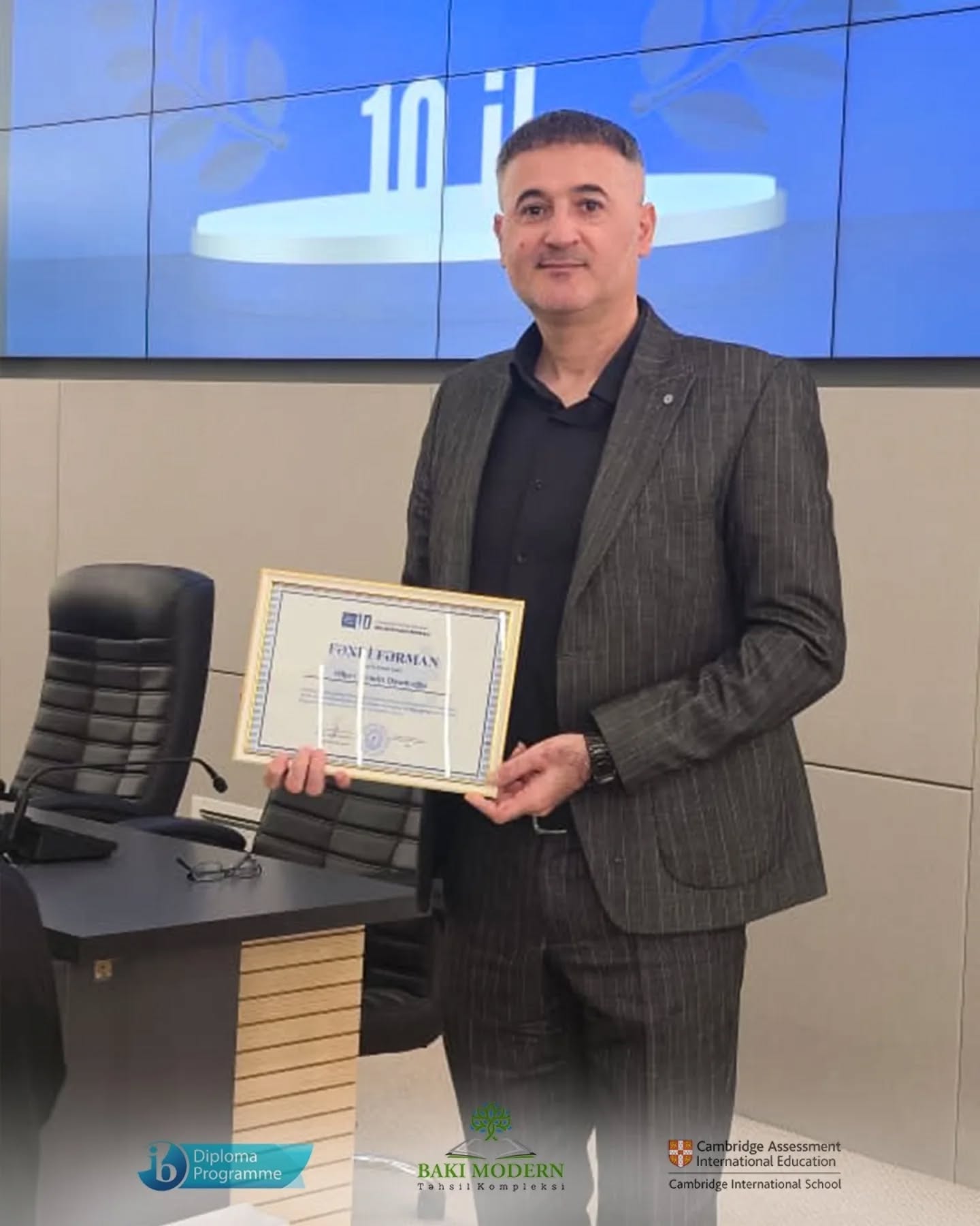 Bakı Modern müəllimləri beynəlxalq qiymətləndirmə tədbirində təltif olunublar