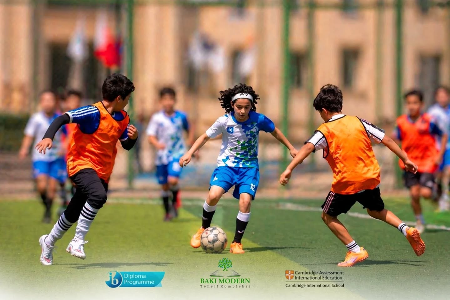 Students Strengthen Team Spirit Through Friendly Football Match