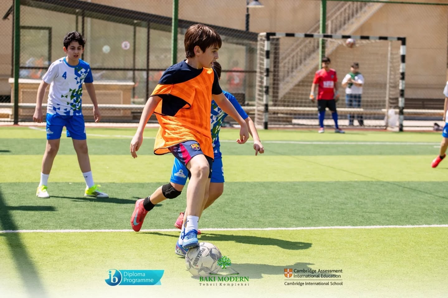Students Strengthen Team Spirit Through Friendly Football Match