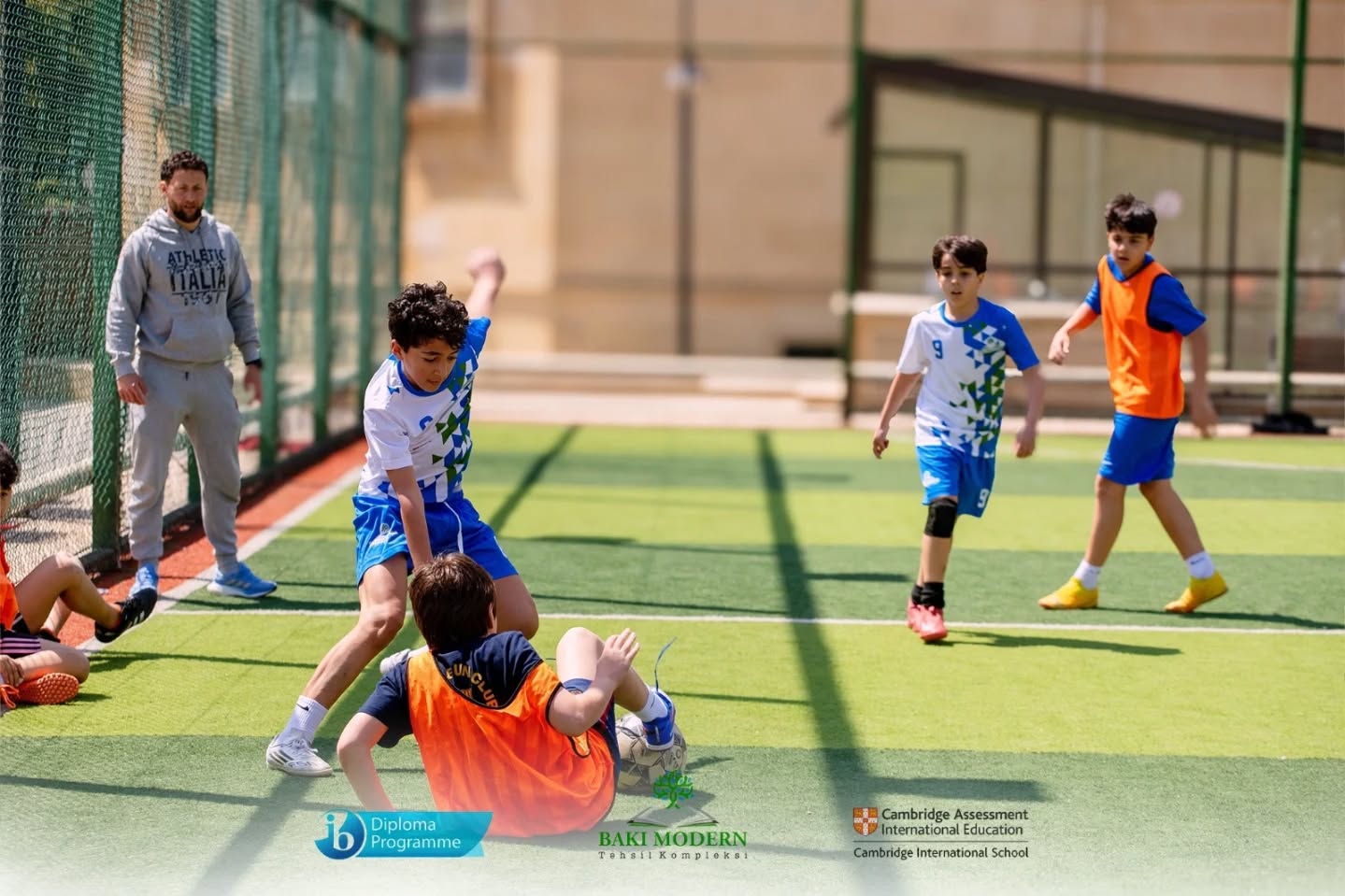 Students Strengthen Team Spirit Through Friendly Football Match