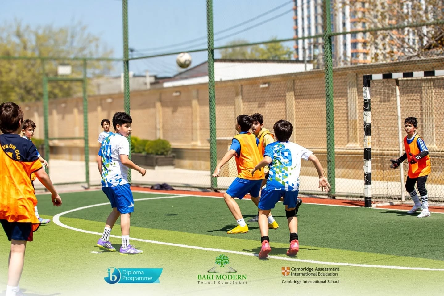 Students Strengthen Team Spirit Through Friendly Football Match