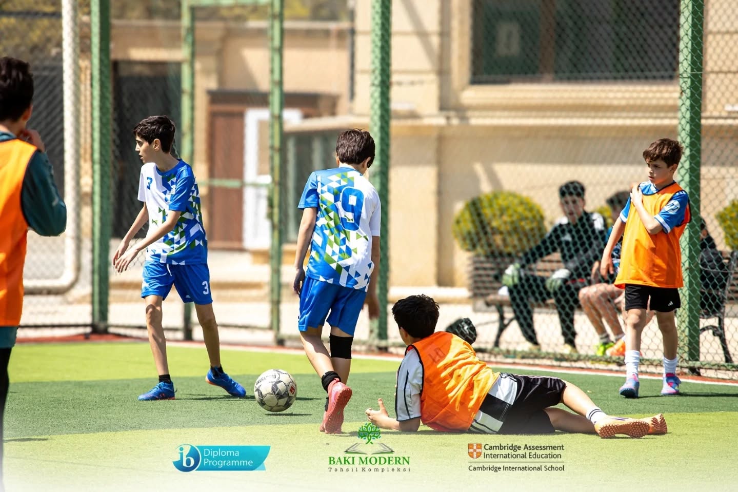 Students Strengthen Team Spirit Through Friendly Football Match