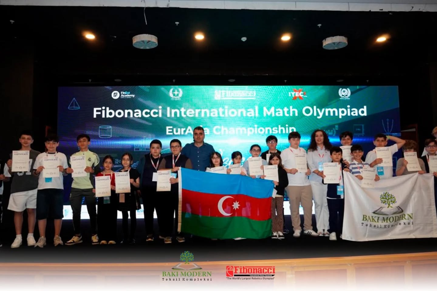 Baku Modern students achieve success at Fibonacci Eurasian Championship