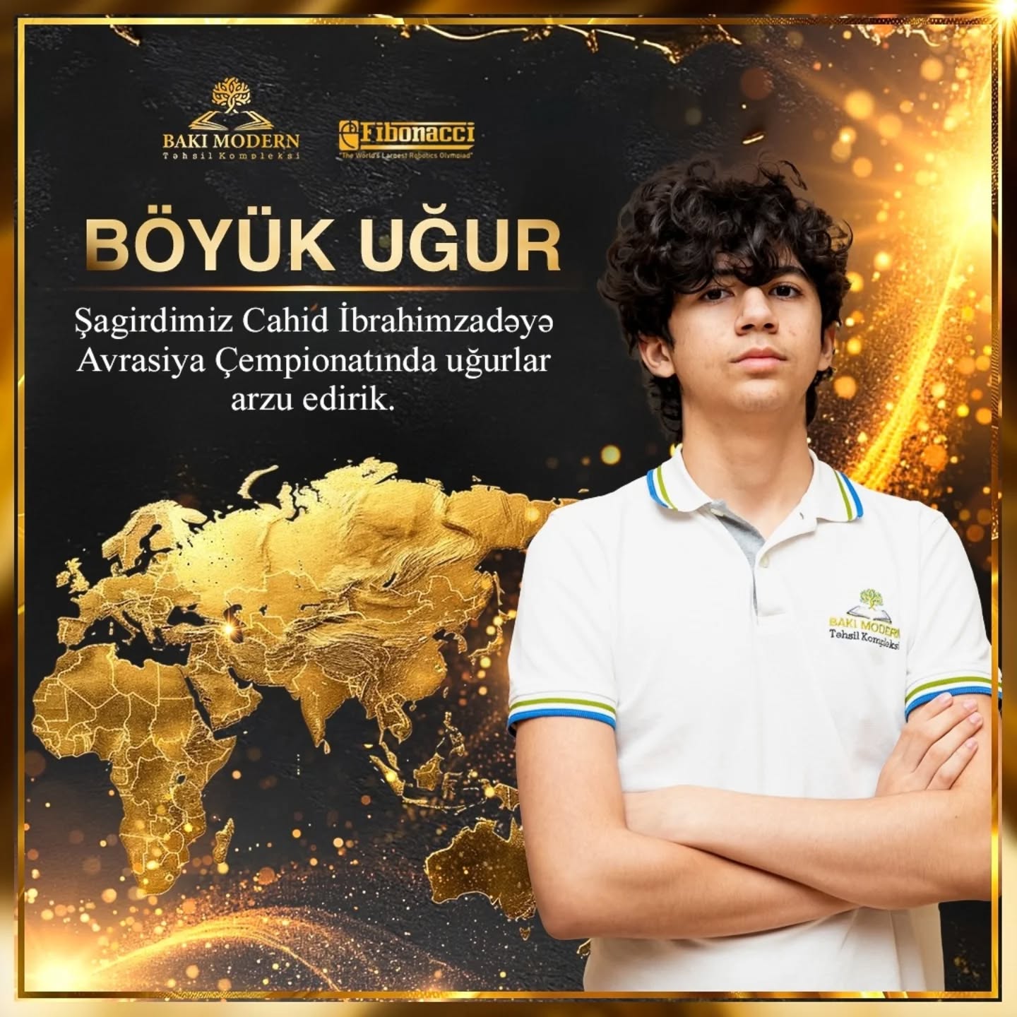 Baku Modern students represent Azerbaijan at the Fibonacci Eurasian Championship