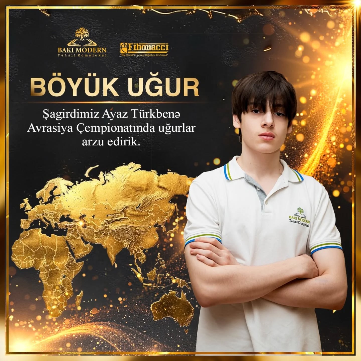 Bakı Modern Şagirdi Fibonacci Avrasiya Çempionatında Azərbaycanı Təmsil Edəcək