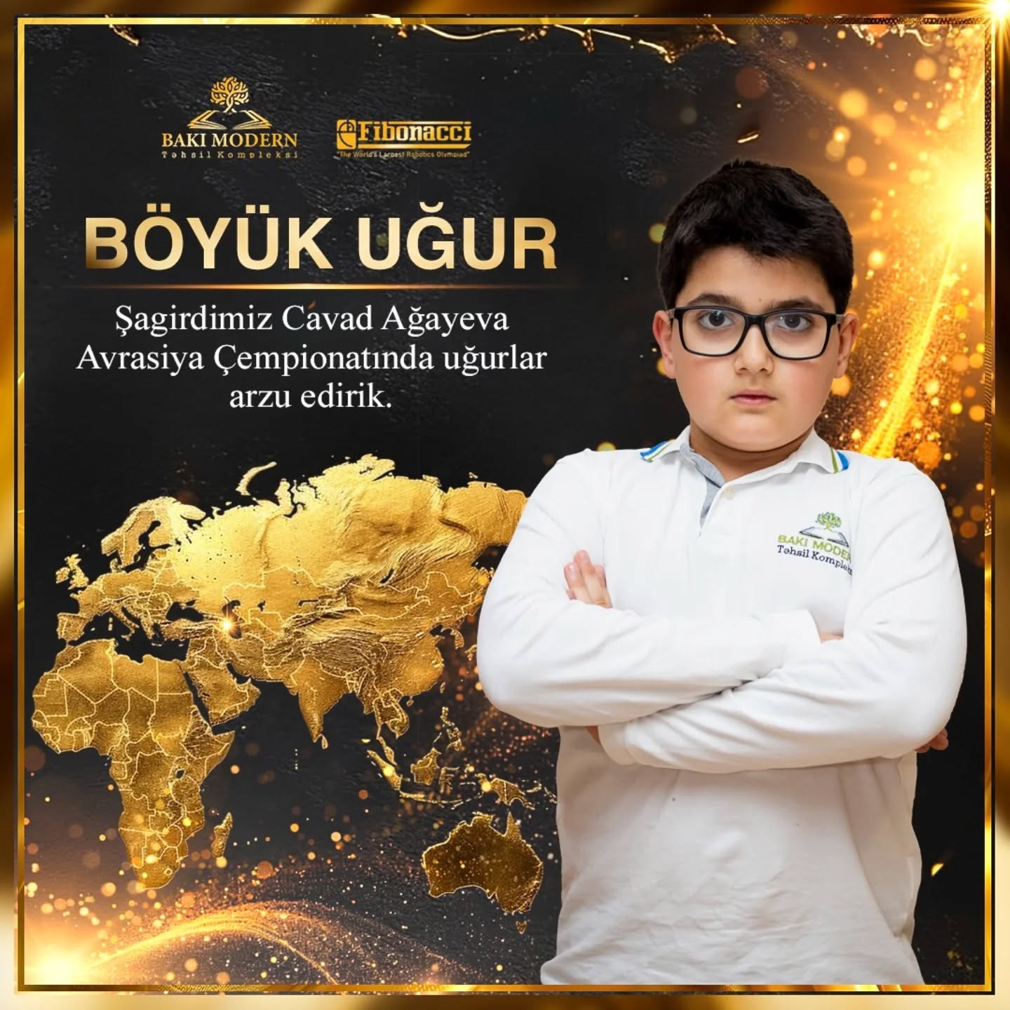 Baku Modern Student Represents Azerbaijan at Fibonacci Eurasia Championship