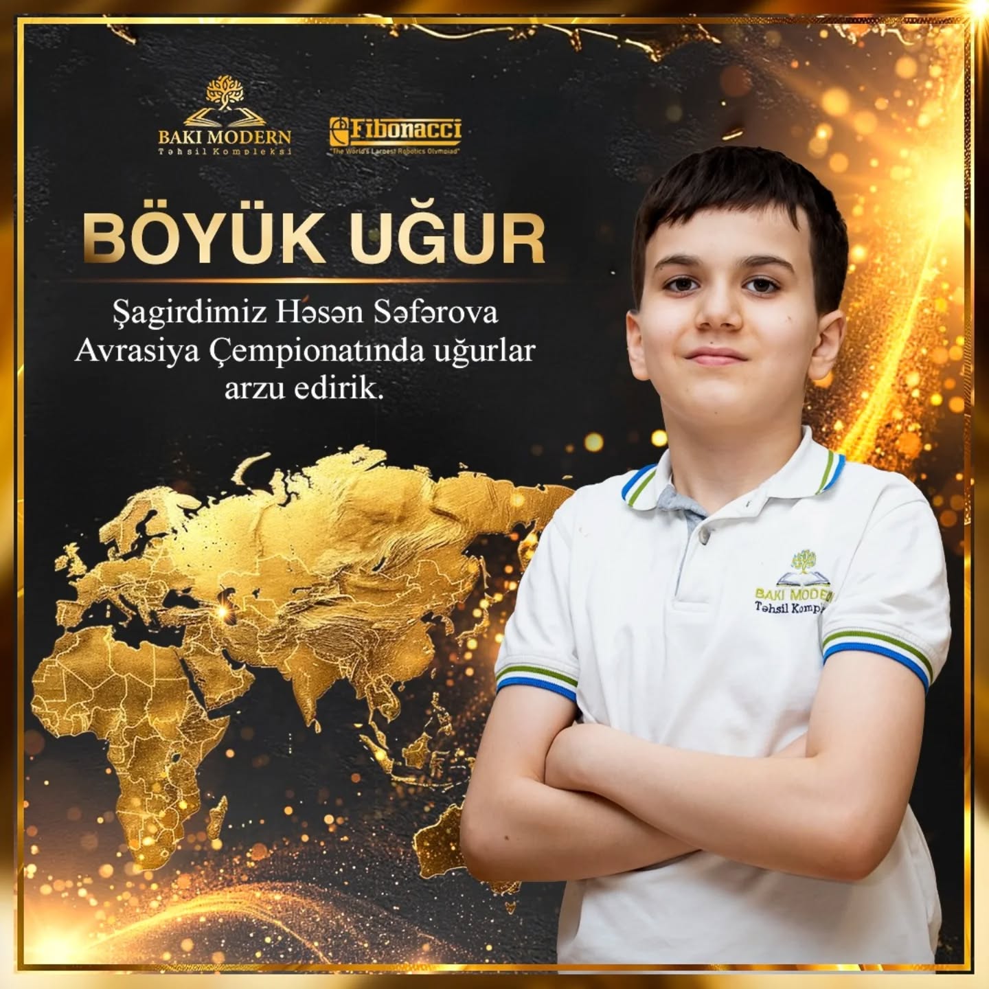 Baku Modern Student Represents Azerbaijan at Fibonacci Eurasian Championship