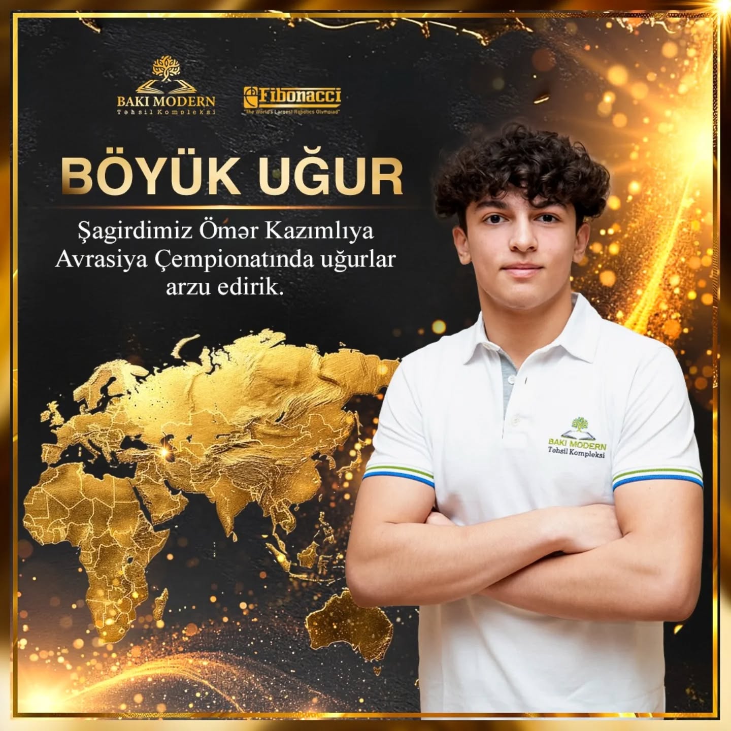 Baku Modern Student Represents Azerbaijan at Fibonacci Eurasia Championship