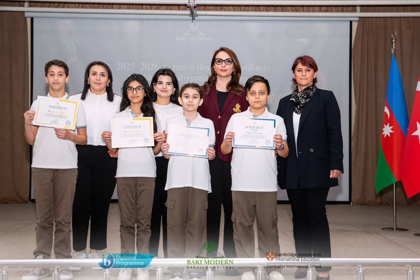Baku Modern Recognizes High-Achieving Students for the First Half of the Academic Year