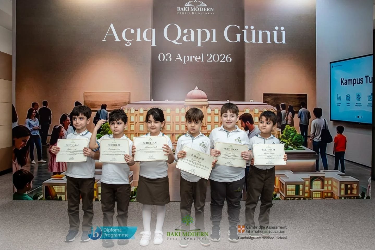 Open Day Brings Preschool Students and Parents Together at Baku Modern Education Complex