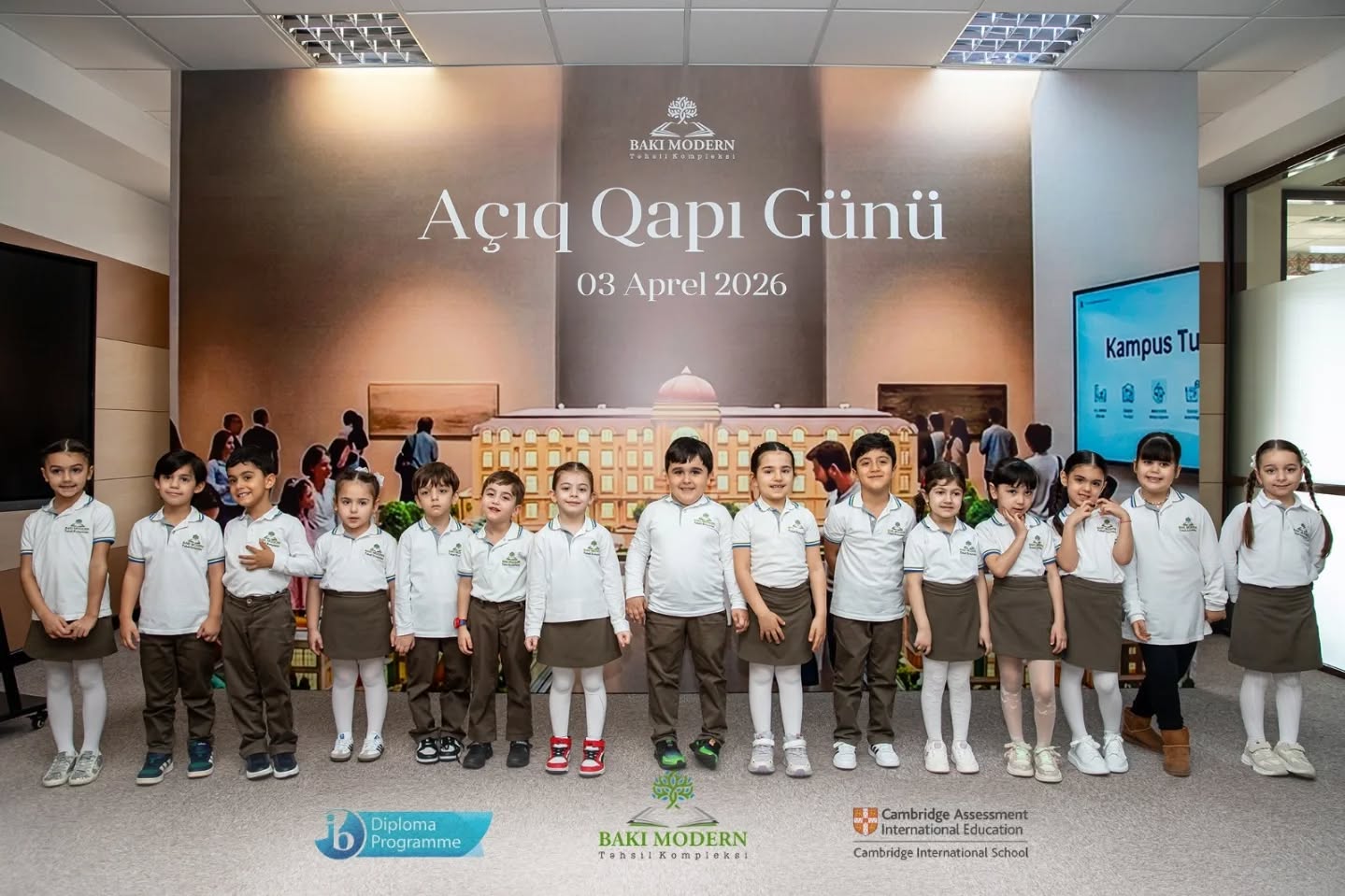 Open Day Brings Preschool Students and Parents Together at Baku Modern Education Complex