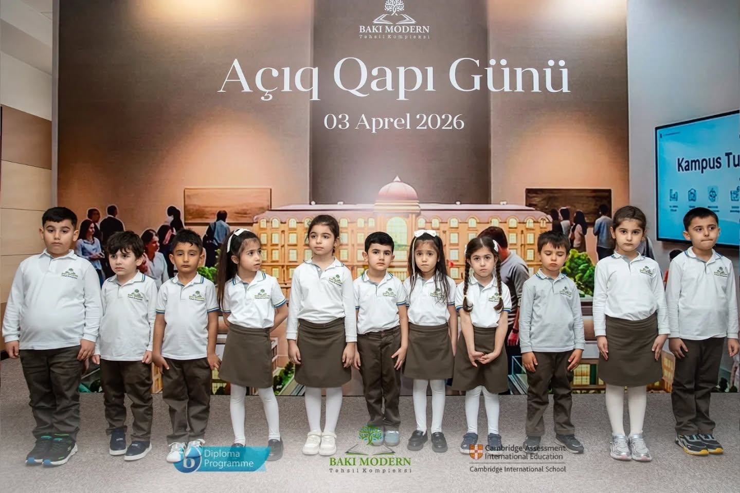 Open Day Brings Preschool Students and Parents Together at Baku Modern Education Complex